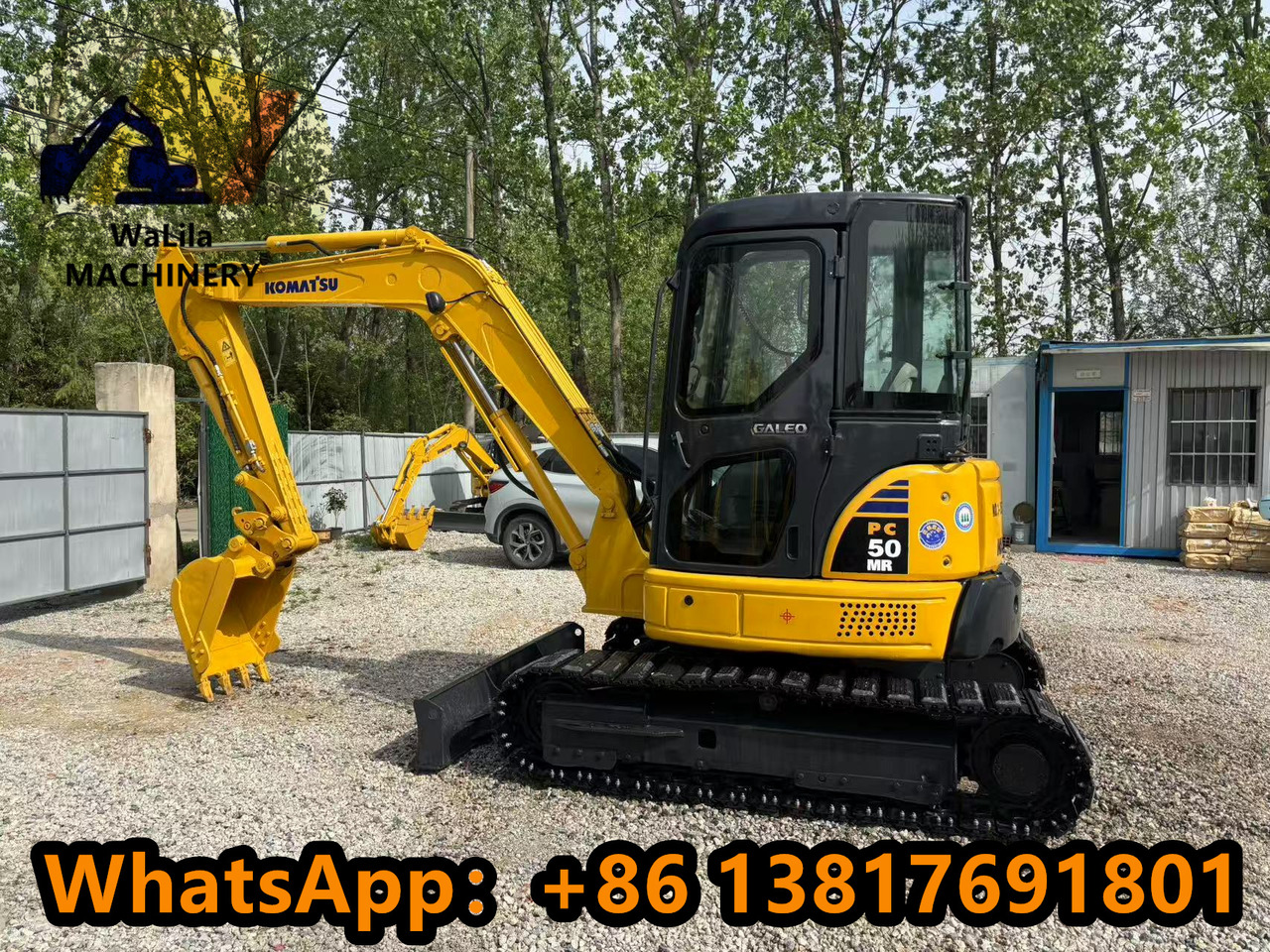 KOMATSU PC50MR - Mini excavator: picture 1 KOMATSU PC50MR - Mini excavator: picture 1