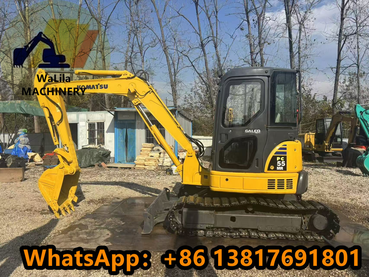 KOMATSU PC55MR-3 - Mini excavator: picture 3 KOMATSU PC55MR-3 - Mini excavator: picture 3