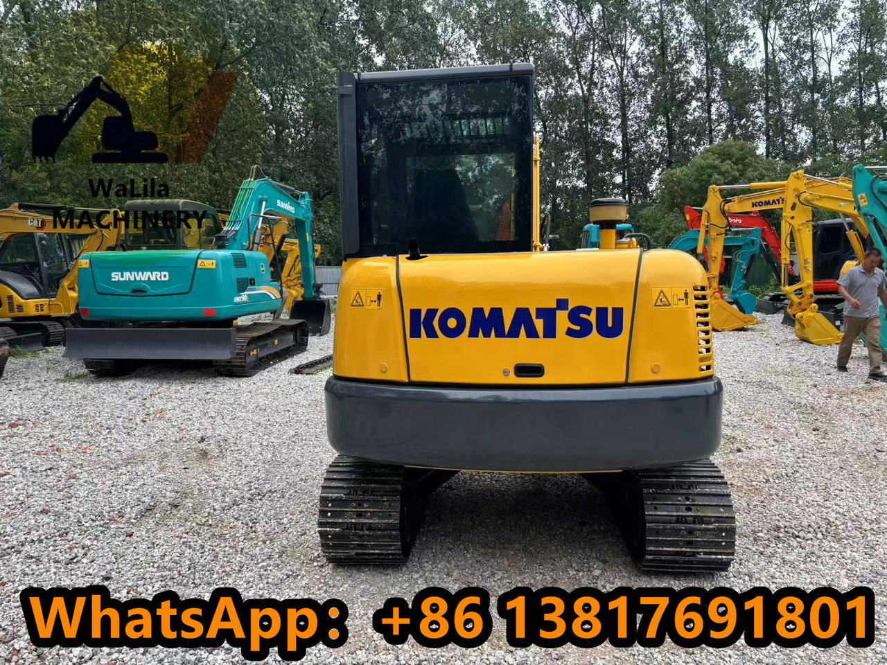 KOMATSU PC56-7 - Mini excavator: picture 5 KOMATSU PC56-7 - Mini excavator: picture 5