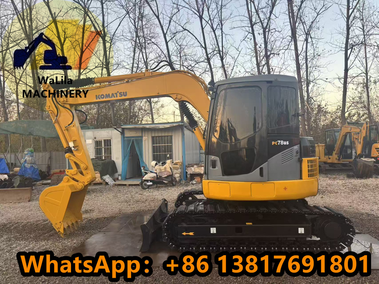 KOMATSU PC78US - Mini excavator: picture 4 KOMATSU PC78US - Mini excavator: picture 4