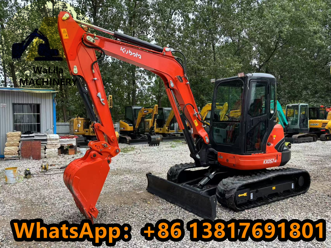 KUBOTA KX057-4 - Mini excavator: picture 5 KUBOTA KX057-4 - Mini excavator: picture 5
