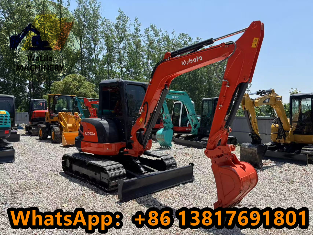 KUBOTA KX057-4 - Mini excavator: picture 2 KUBOTA KX057-4 - Mini excavator: picture 2