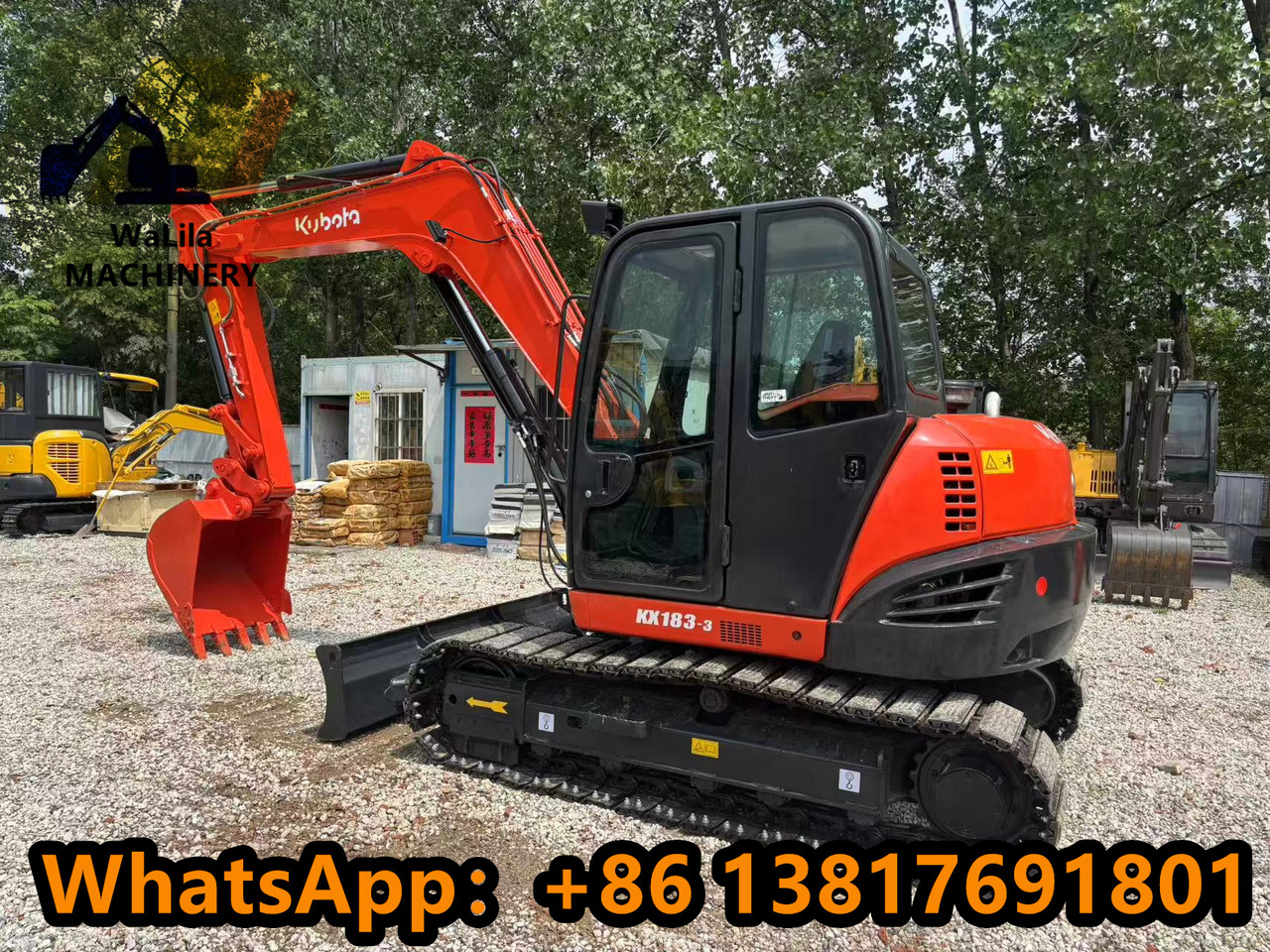 KUBOTA KX183-5 - Mini excavator: picture 1 KUBOTA KX183-5 - Mini excavator: picture 1