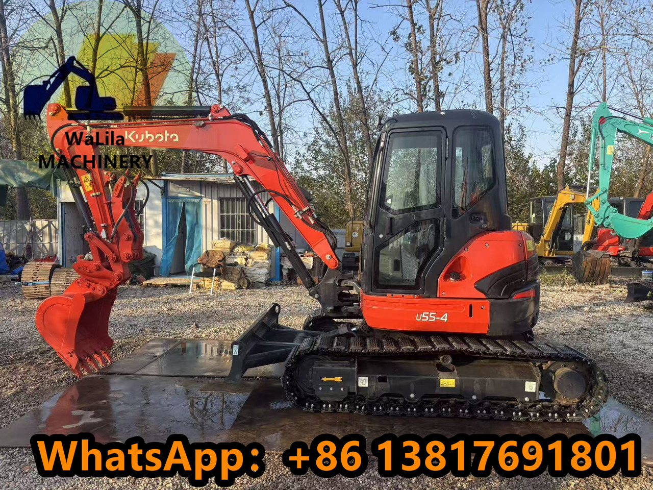 KUBOTA U55-4 - Mini excavator: picture 4 KUBOTA U55-4 - Mini excavator: picture 4