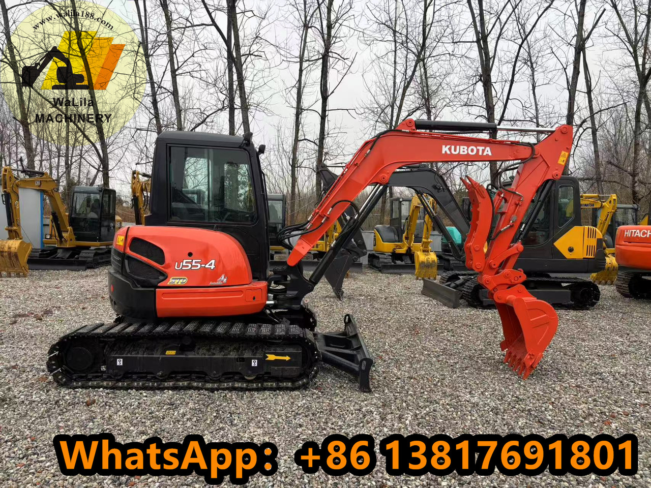 KUBOTA U55-4 - Mini excavator: picture 1 KUBOTA U55-4 - Mini excavator: picture 1