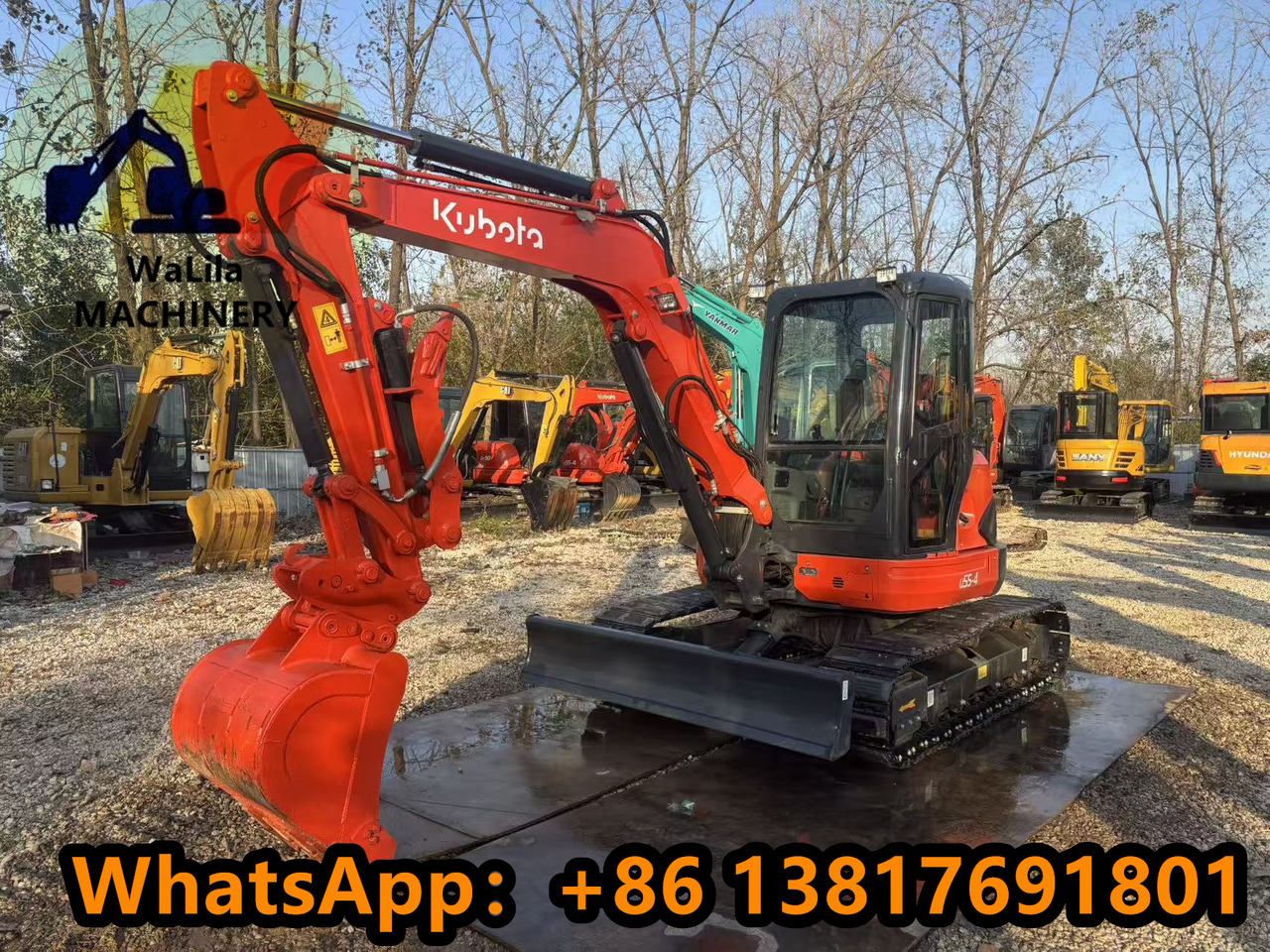 KUBOTA U55-4R - Mini excavator: picture 4 KUBOTA U55-4R - Mini excavator: picture 4