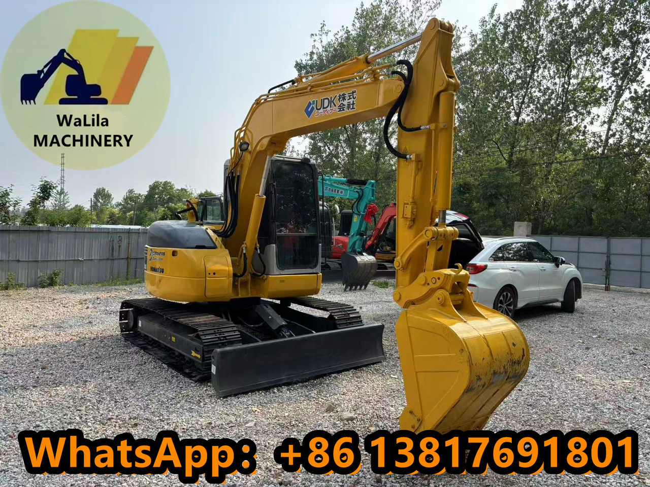 Komatsu 78US-6 - Mini excavator: picture 2 Komatsu 78US-6 - Mini excavator: picture 2