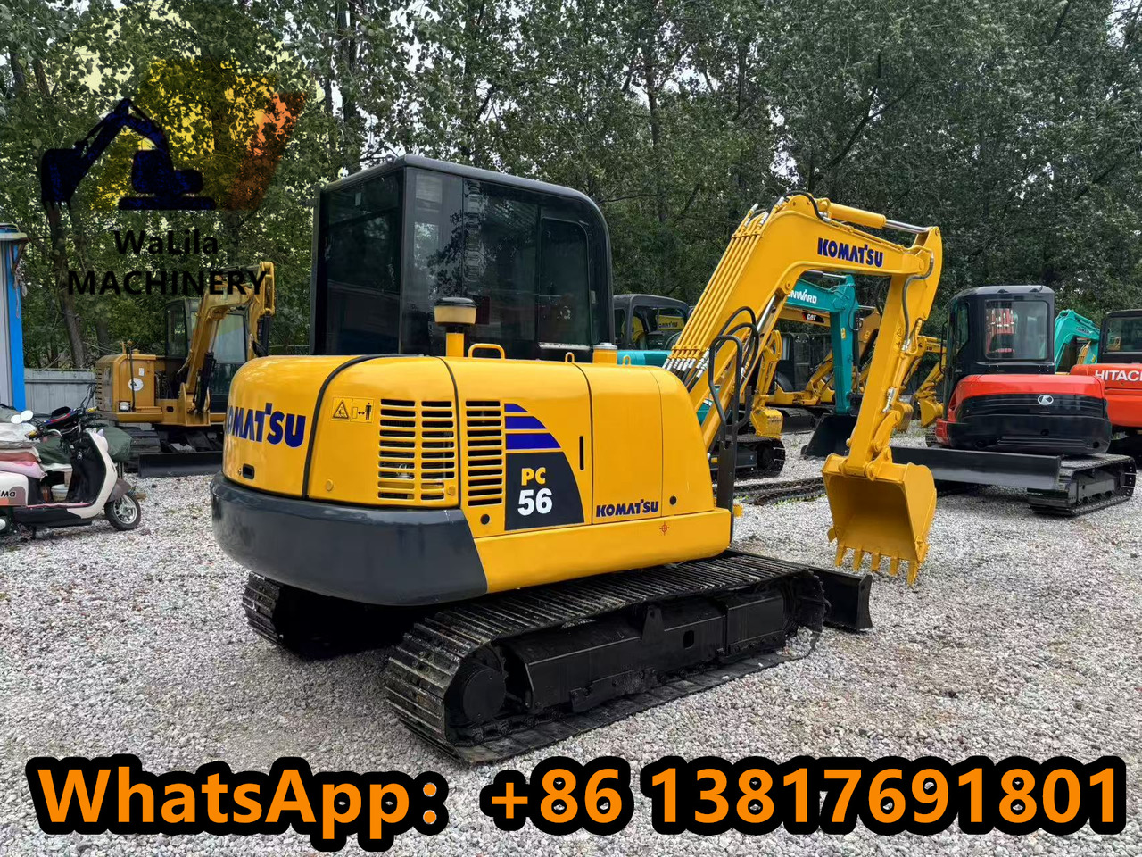 Komatsu PC 56-7 PC56-7 - Mini excavator: picture 5 Komatsu PC 56-7 PC56-7 - Mini excavator: picture 5