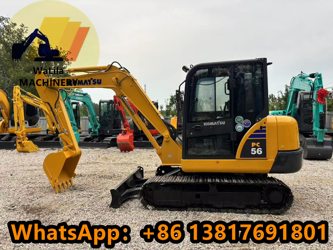 Komatsu PC 56-7 PC56-7 - Mini excavator: picture 1 Komatsu PC 56-7 PC56-7 - Mini excavator: picture 1