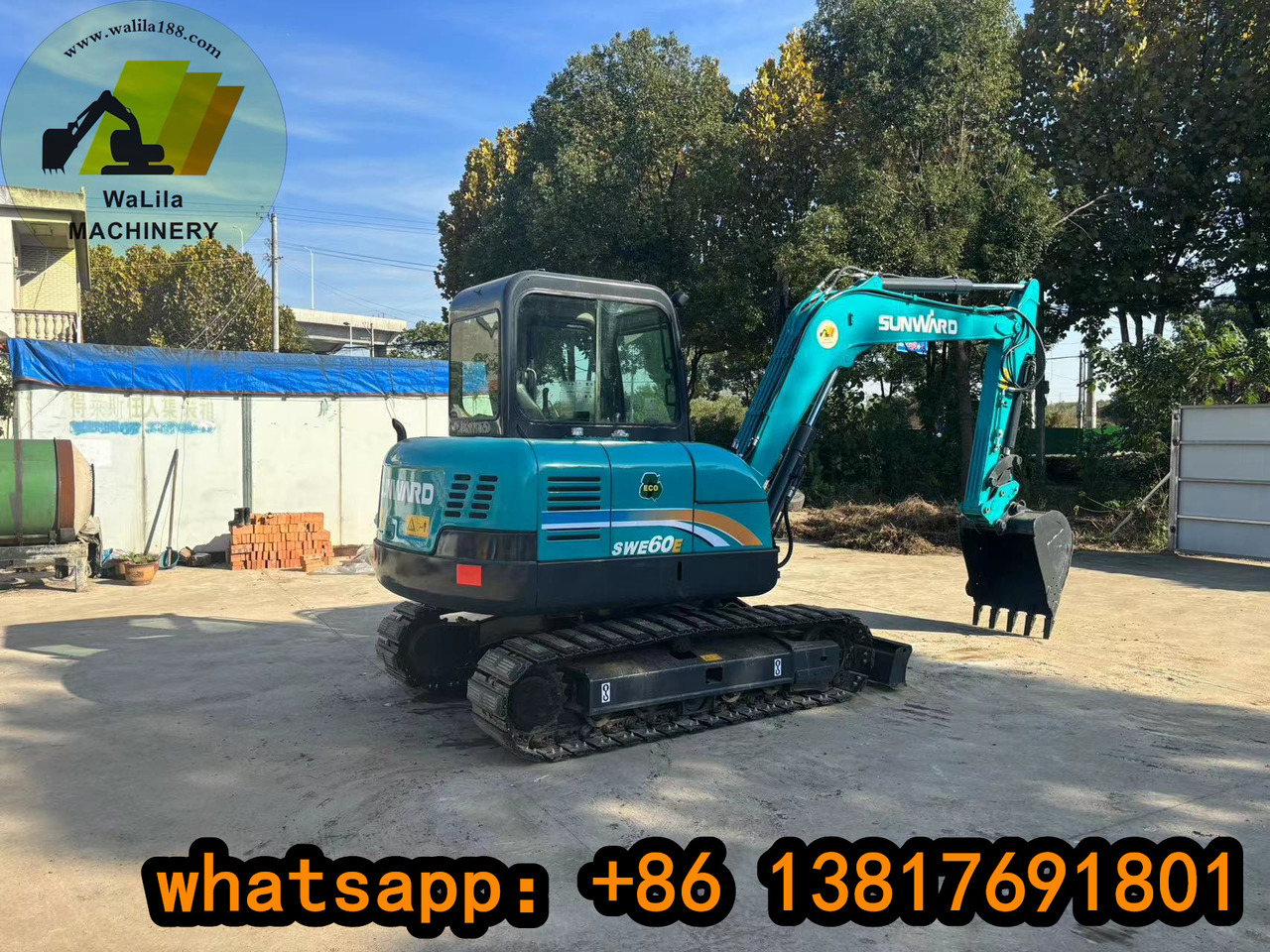 SUNWARD SWE60 SWE70 - Mini excavator: picture 3 SUNWARD SWE60 SWE70 - Mini excavator: picture 3