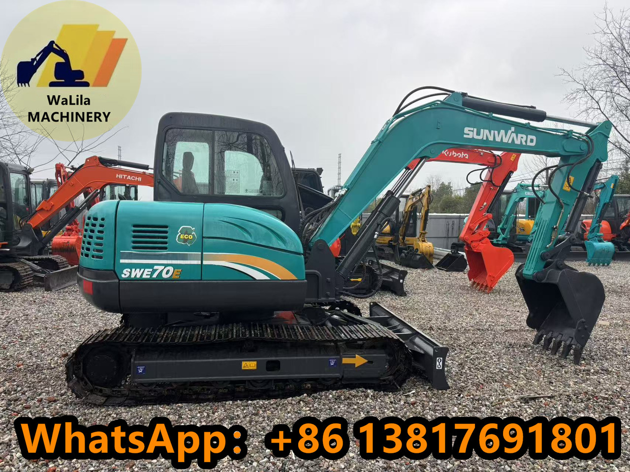 SUNWARD SWE70 - Mini excavator: picture 1 SUNWARD SWE70 - Mini excavator: picture 1