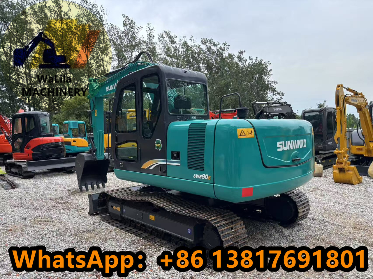 SUNWARD swe90 - Mini excavator: picture 2 SUNWARD swe90 - Mini excavator: picture 2