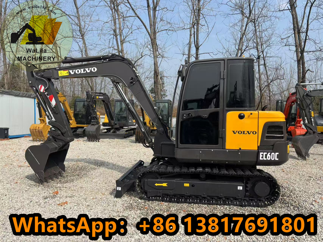 VOLVO EC60 - Mini excavator: picture 3 VOLVO EC60 - Mini excavator: picture 3