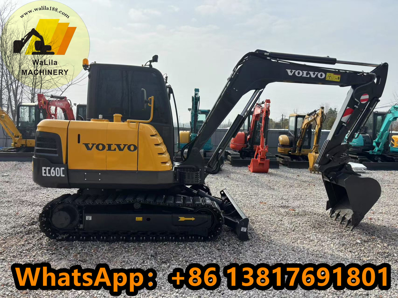 VOLVO EC60 - Mini excavator: picture 1 VOLVO EC60 - Mini excavator: picture 1