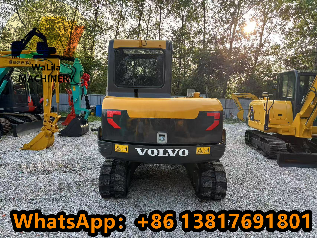 Volvo EC55D Rubber track - Mini excavator: picture 4 Volvo EC55D Rubber track - Mini excavator: picture 4