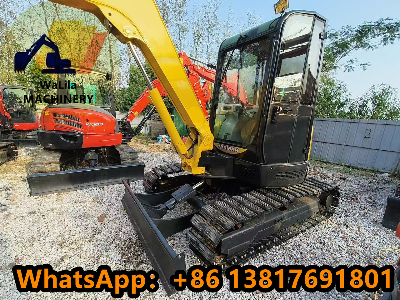 YANMAR VIO45 - Mini excavator: picture 5 YANMAR VIO45 - Mini excavator: picture 5