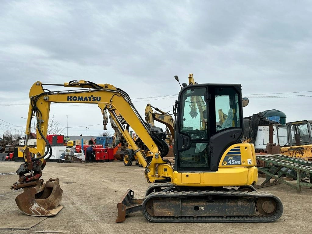 Komatsu PC 45 MR + RototiltRT20B - Mini excavator: picture 2 Komatsu PC 45 MR + RototiltRT20B - Mini excavator: picture 2