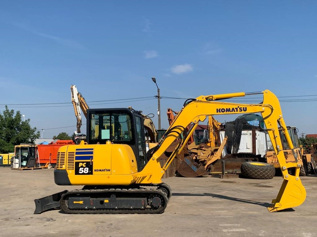 Komatsu PC58-8 - Mini excavator: picture 5 Komatsu PC58-8 - Mini excavator: picture 5