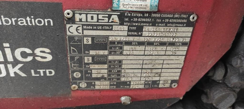 Mosa TS200/CF - Generator set: picture 4 Mosa TS200/CF - Generator set: picture 4