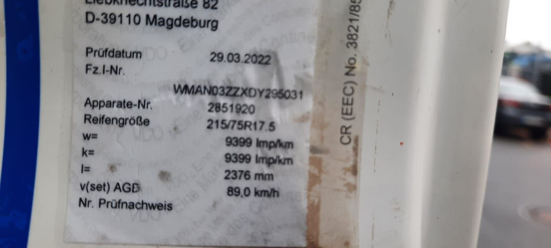 Hook lift truck MAN TGL 8.220 Abrollkipper: picture 6