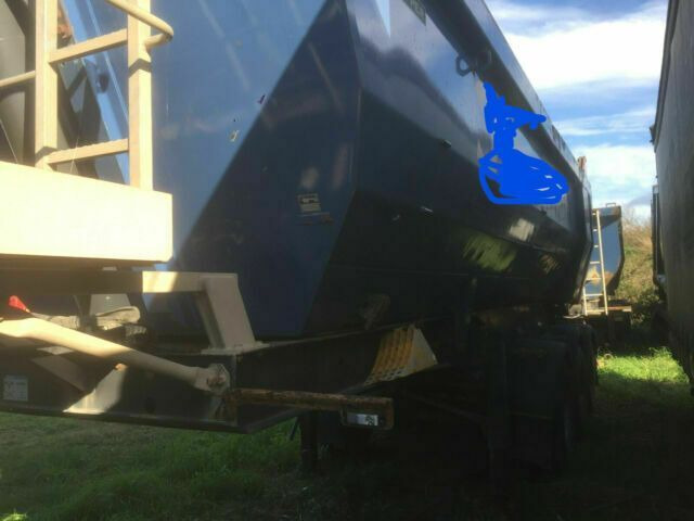 Meiller Kipper 26 Kubik - Tipper semi-trailer: picture 3 Meiller Kipper 26 Kubik - Tipper semi-trailer: picture 3