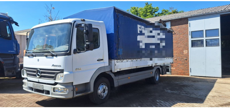 Mercedes-Benz Sprinter 818 Pritsche Plane - Curtainsider truck: picture 1 Mercedes-Benz Sprinter 818 Pritsche Plane - Curtainsider truck: picture 1
