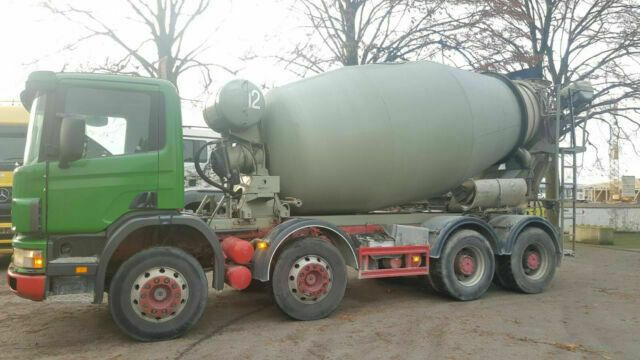 Scania 124-380PS 8x4 9-Qubik Stetter Euro:4 ZF-Schalte - Concrete mixer truck: picture 3 Scania 124-380PS 8x4 9-Qubik Stetter Euro:4 ZF-Schalte - Concrete mixer truck: picture 3