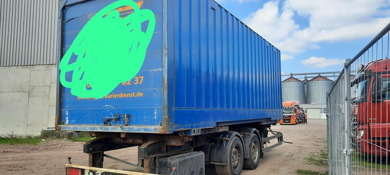 Schmitz Cargobull Containeranhänger mit Container - Container transporter/ Swap body trailer: picture 5 Schmitz Cargobull Containeranhänger mit Container - Container transporter/ Swap body trailer: picture 5