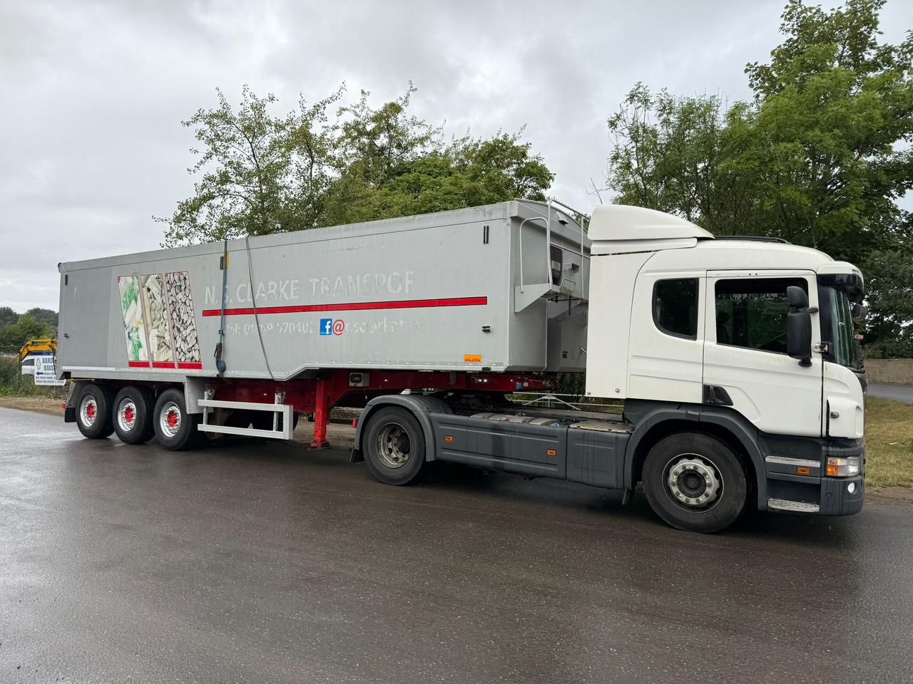 SDC triaxle Trailer - Tipper semi-trailer: picture 2 SDC triaxle Trailer - Tipper semi-trailer: picture 2