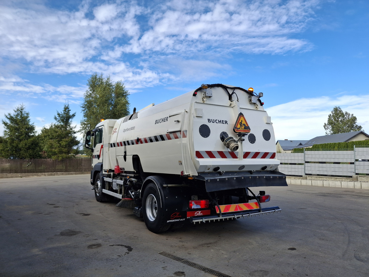MAN TGS 18.320 Zamiatarka Kehrmaschine BUCHER OptiFant 8000 Karcher Euro 6 PM10 L/R Hochdruckreinigung - Road sweeper: picture 3 MAN TGS 18.320 Zamiatarka Kehrmaschine BUCHER OptiFant 8000 Karcher Euro 6 PM10 L/R Hochdruckreinigung - Road sweeper: picture 3