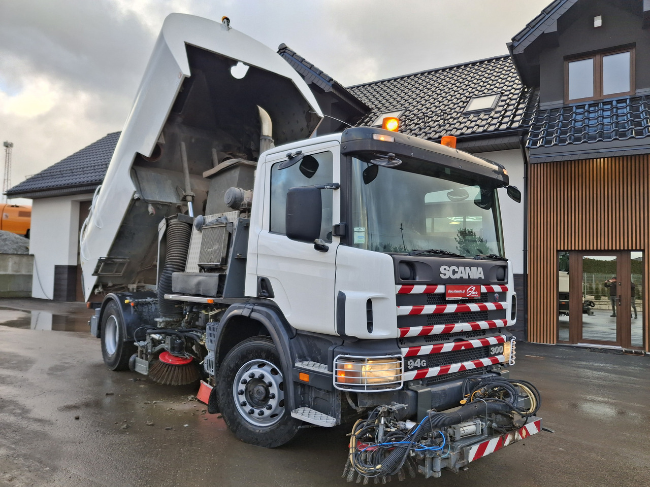 Road sweeper SCANIA 94G Zamiatarka Kehrmaschine BUCHER L/R Frontbürste 2 Motoren Odchwaszczarka Przednia Szczotka: picture 9 Road sweeper SCANIA 94G Zamiatarka Kehrmaschine BUCHER L/R Frontbürste 2 Motoren Odchwaszczarka Przednia Szczotka: picture 9