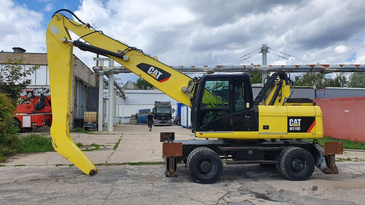Caterpillar M 318 D MH - Waste/ Industry handler: picture 1 Caterpillar M 318 D MH - Waste/ Industry handler: picture 1