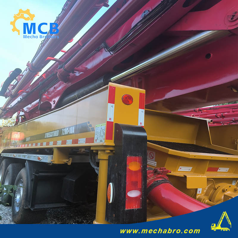 SANY SYM5533THB - Concrete pump truck: picture 5 SANY SYM5533THB - Concrete pump truck: picture 5