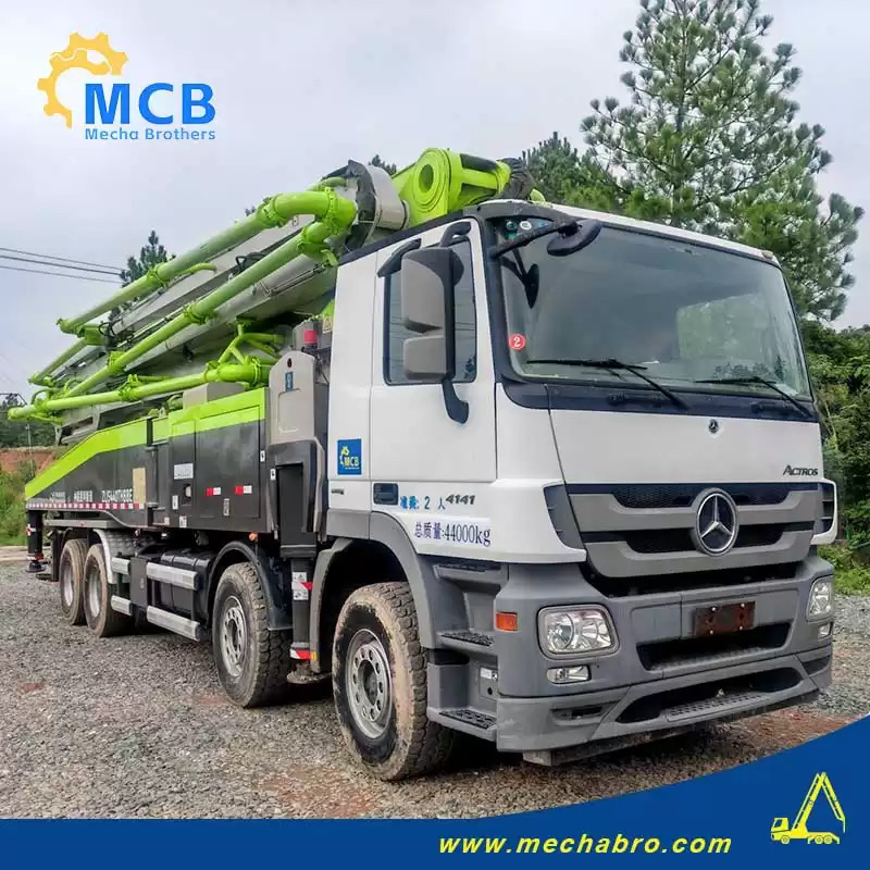 ZOOMLION ZLJ5440THBBE - Concrete pump truck: picture 2 ZOOMLION ZLJ5440THBBE - Concrete pump truck: picture 2