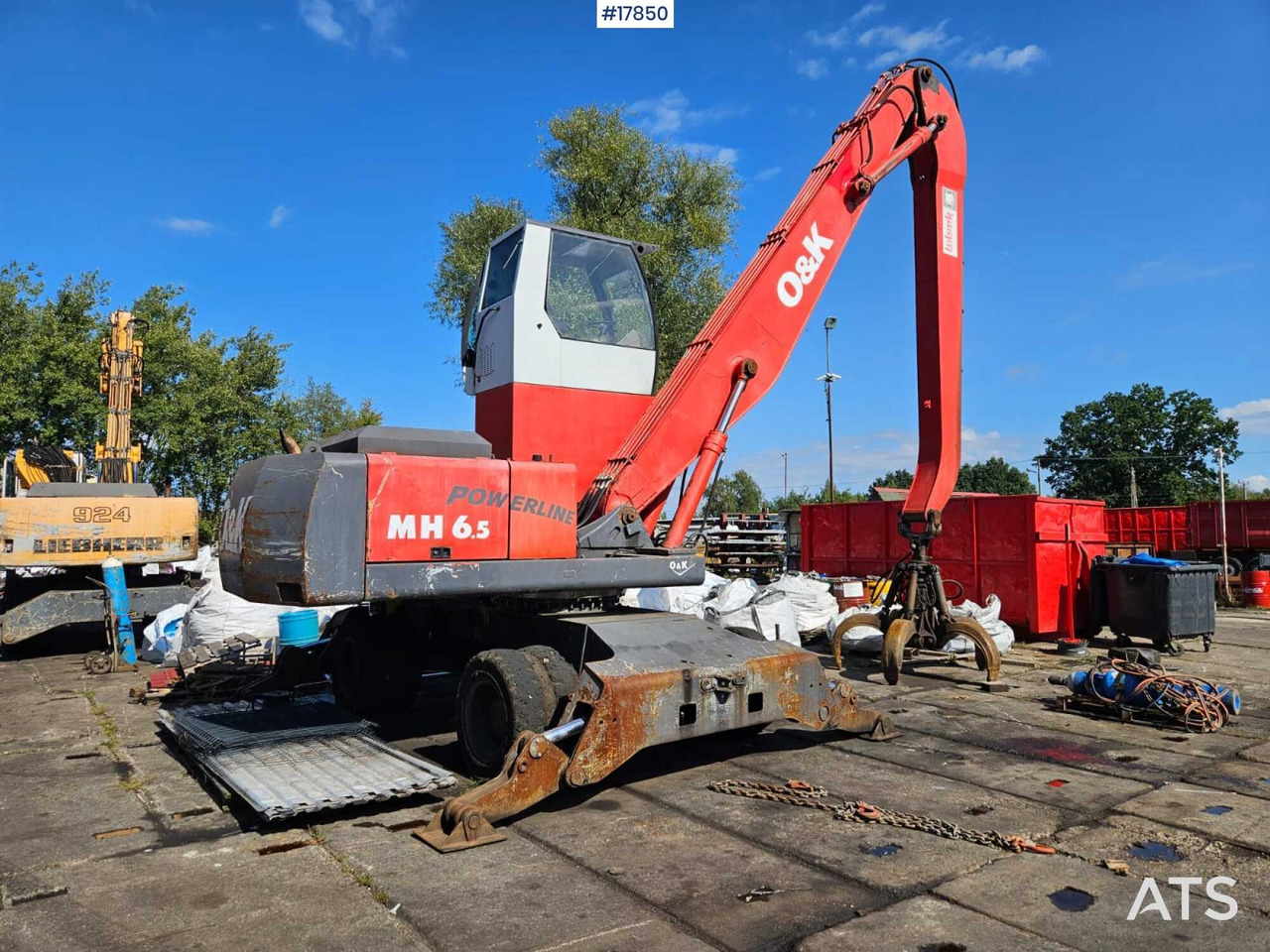 Waste/ Industry handler 2002 O&K MH: picture 11 Waste/ Industry handler 2002 O&K MH: picture 11