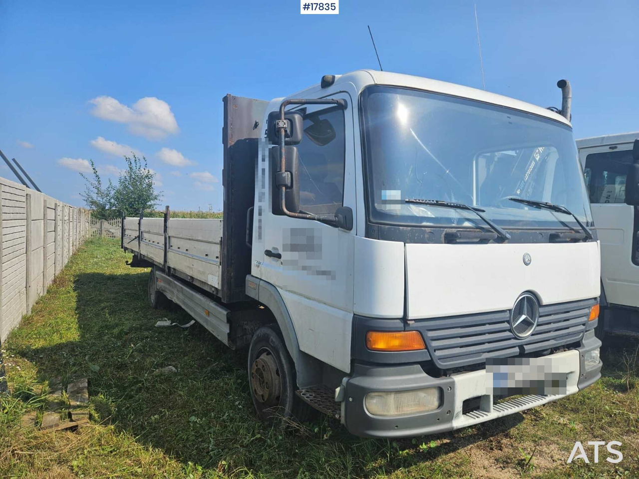 2003 Mercedes Atego 918 - Dropside/ Flatbed truck: picture 2 2003 Mercedes Atego 918 - Dropside/ Flatbed truck: picture 2