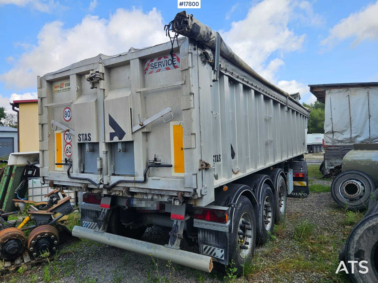 2004 STAS S3 - Tipper semi-trailer: picture 3 2004 STAS S3 - Tipper semi-trailer: picture 3