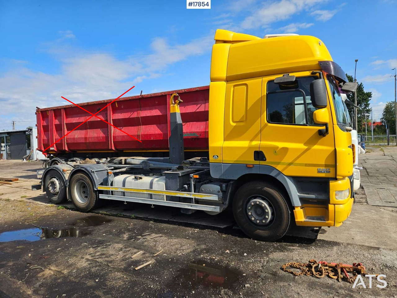 2009 DAF CF 85.410 - Hook lift truck: picture 1 2009 DAF CF 85.410 - Hook lift truck: picture 1