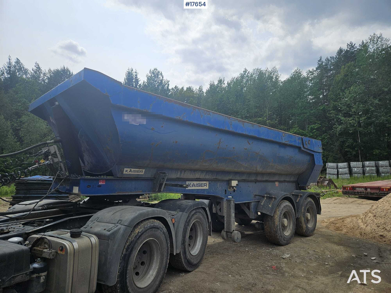 2010 ROBUSTE - KAISER S3302 - Tipper semi-trailer: picture 2 2010 ROBUSTE - KAISER S3302 - Tipper semi-trailer: picture 2