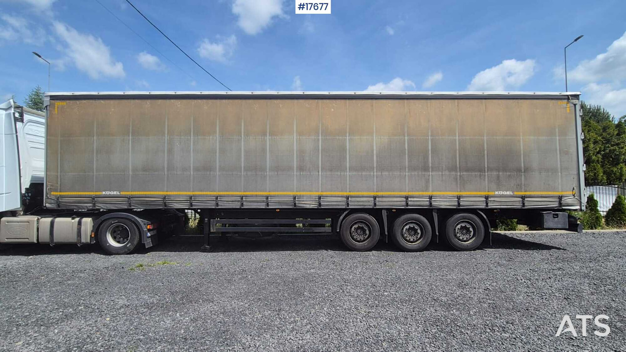 2016 Kögel S-24 - Curtainsider semi-trailer: picture 1 2016 Kögel S-24 - Curtainsider semi-trailer: picture 1