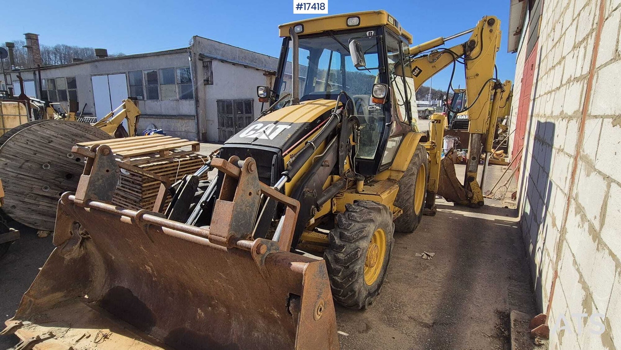 Backhoe loader Backhoe loader CATERPILLAR 428 D 4x4 (2004): picture 1