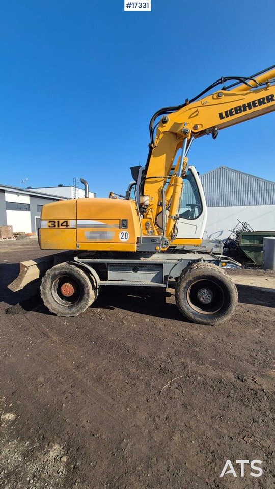 LIEBHERR A314 Litronic Wheel Excavator (2010) - Wheel excavator: picture 1 LIEBHERR A314 Litronic Wheel Excavator (2010) - Wheel excavator: picture 1