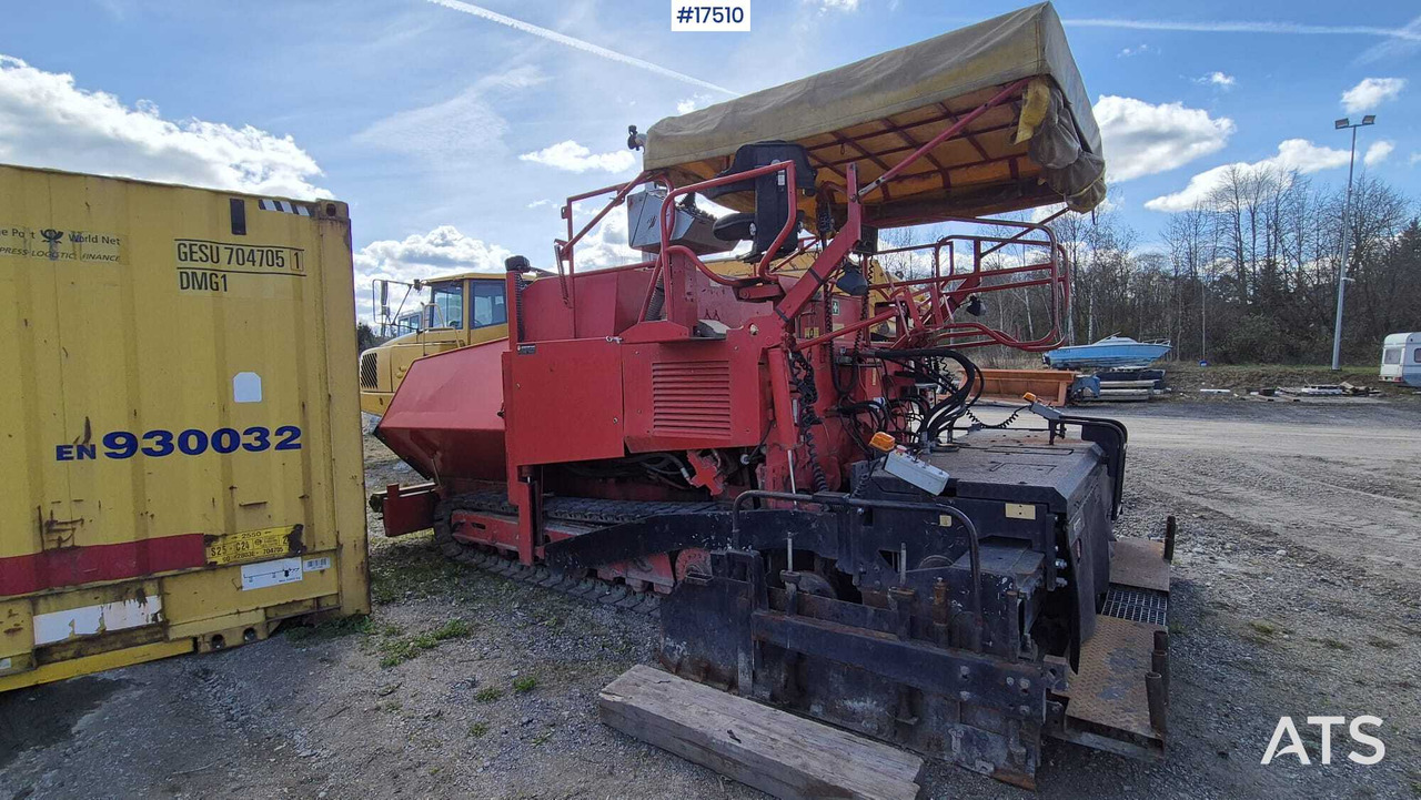 Rozściełacz asfaltu gąsienicowy Vögele SUPER 1600 (1999) - Asphalt paver: picture 5 Rozściełacz asfaltu gąsienicowy Vögele SUPER 1600 (1999) - Asphalt paver: picture 5