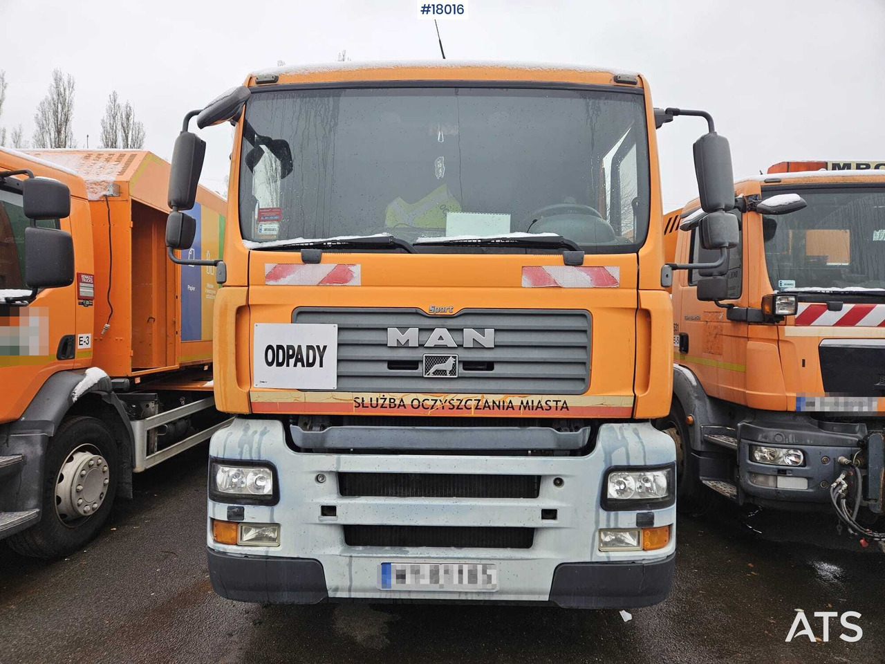 Truck MAN TGA 26.320 (2007) with EKOCEL MEDIUM XL garbage truck body. - Garbage truck: picture 2 Truck MAN TGA 26.320 (2007) with EKOCEL MEDIUM XL garbage truck body. - Garbage truck: picture 2