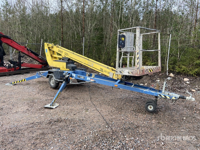 2007 Dino 125T 230v Electric Towable Lift - Trailer mounted boom lift: picture 1 2007 Dino 125T 230v Electric Towable Lift - Trailer mounted boom lift: picture 1