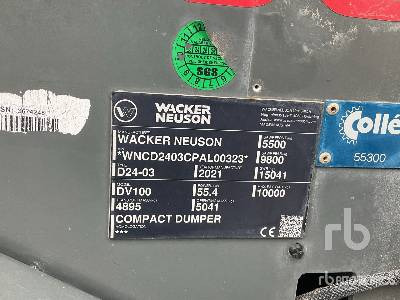 WACKER NEUSON DV100 10 ton 4x4 - Mini dumper: picture 5 WACKER NEUSON DV100 10 ton 4x4 - Mini dumper: picture 5