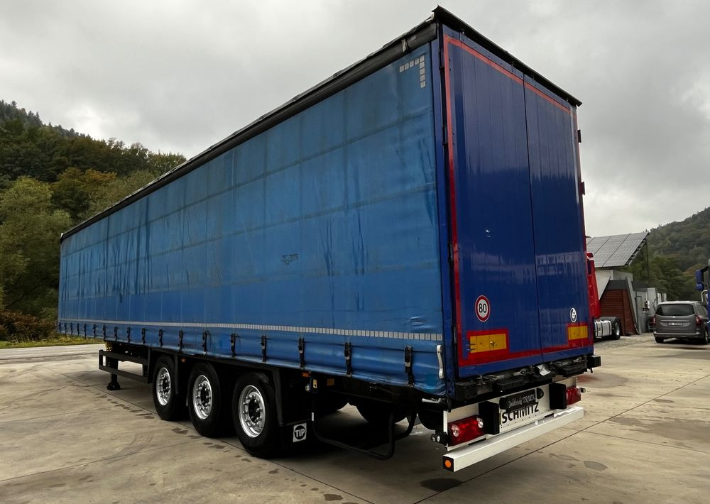 Schmitz Cargobull Firanka Standard Coilmulde // 9m // Oś podnoszona // Osie Schmitz // - Curtainsider semi-trailer: picture 3 Schmitz Cargobull Firanka Standard Coilmulde // 9m // Oś podnoszona // Osie Schmitz // - Curtainsider semi-trailer: picture 3