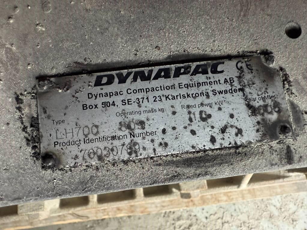 Dynapac LH 700 - Vibratory plate: picture 5 Dynapac LH 700 - Vibratory plate: picture 5