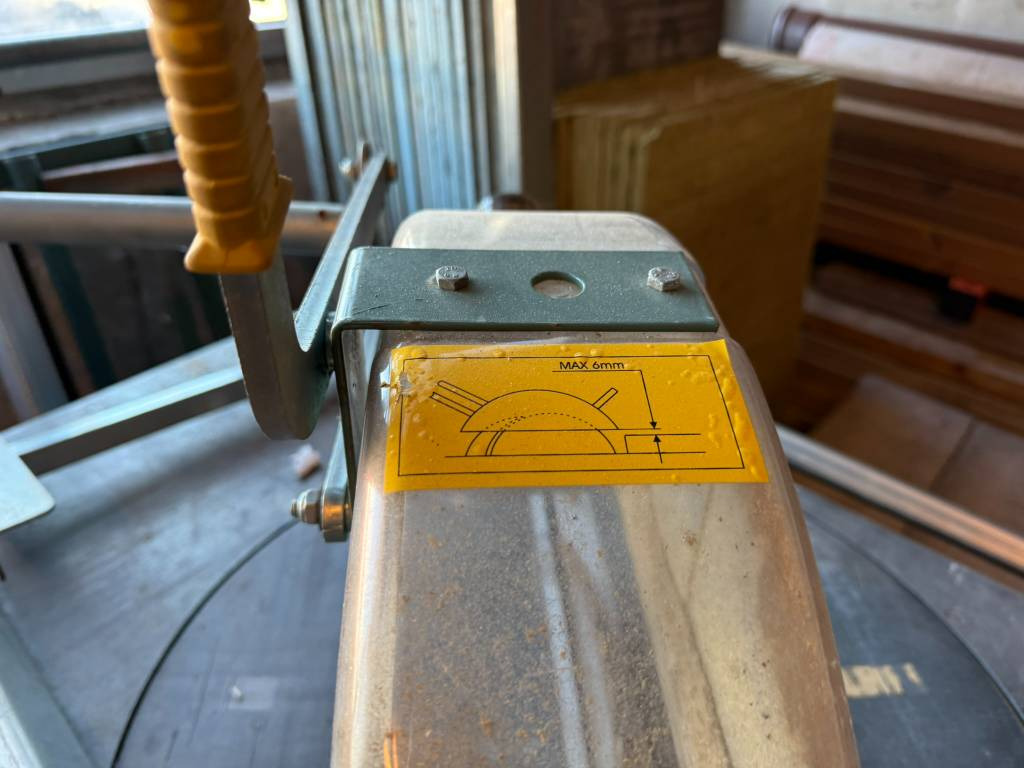 Tool/ Equipment Ernex 1603 230/400 V gjerdesag med rullebord: picture 10