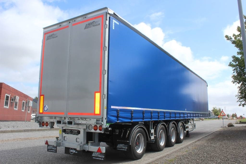 AMT CI400 4 akslet City m/ truckbeslag og TRIDEC - Curtainsider semi-trailer: picture 1 AMT CI400 4 akslet City m/ truckbeslag og TRIDEC - Curtainsider semi-trailer: picture 1